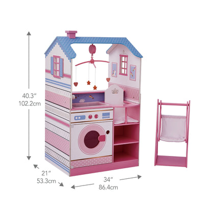 Olivia's Little World Dollhouse Changing Table Nursery Playset Station TD-11460W