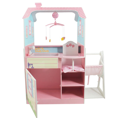 Olivia's Little World Baby Doll Changing Table Station Dollhouse TD-11460A