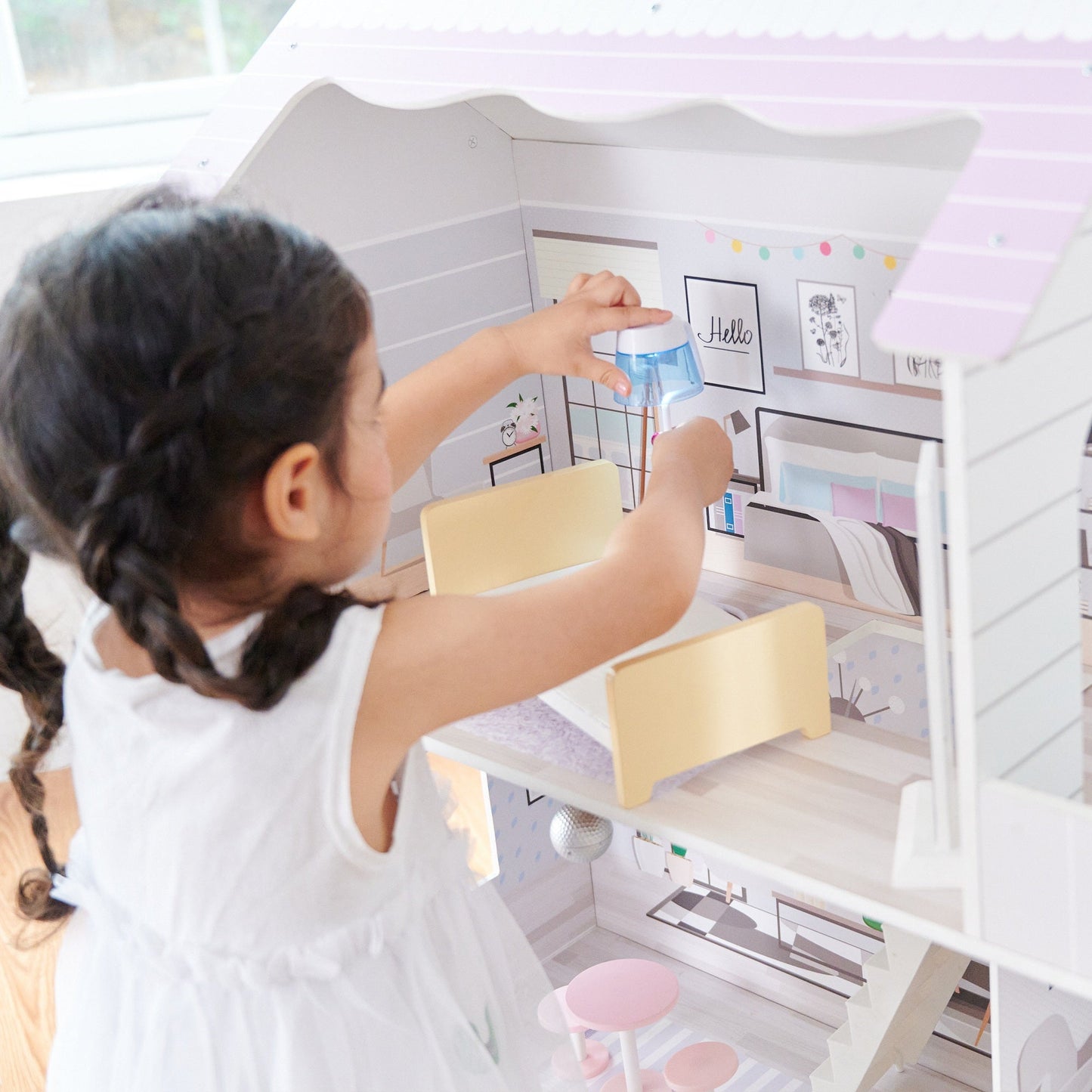 Fantasy Fields Outer Space Kids Bedside LED Night Light Table Lamp TD-12335AT