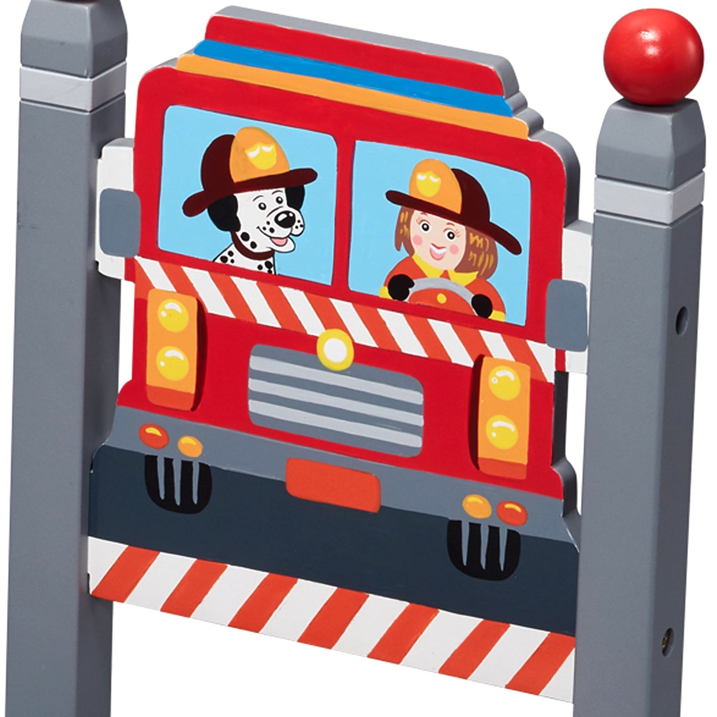 Fantasy Fields Lil Fire Fighters Childrens Kids Wooden 2 Chair Set TD-12514A2