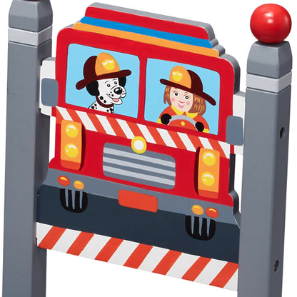 Fantasy Fields Lil Fire Fighters Childrens Kids Wooden 2 Chair Set TD-12514A2