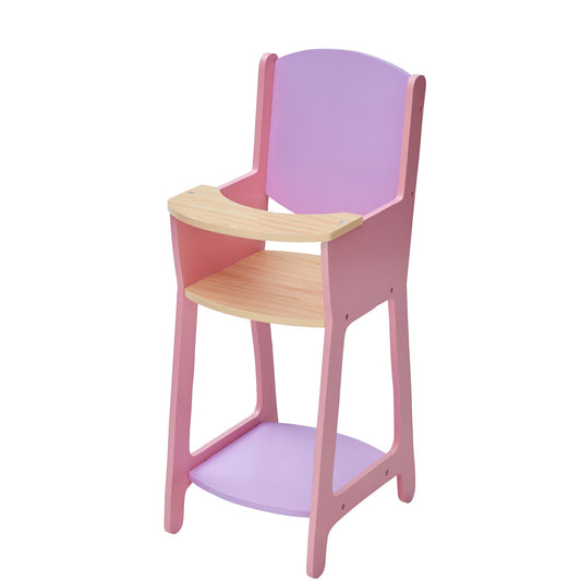 Olivia's Little World Wooden Doll High Chair 18" Baby Doll Furniture TD-12878A