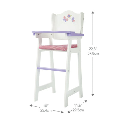 Olivia's Little World Baby Doll High Chair Doll Furniture Accessories TD-0098A