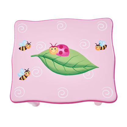 Fantasy Fields Childrens Play Wooden Vanity Table, Stool Set & Mirror TD-13245A