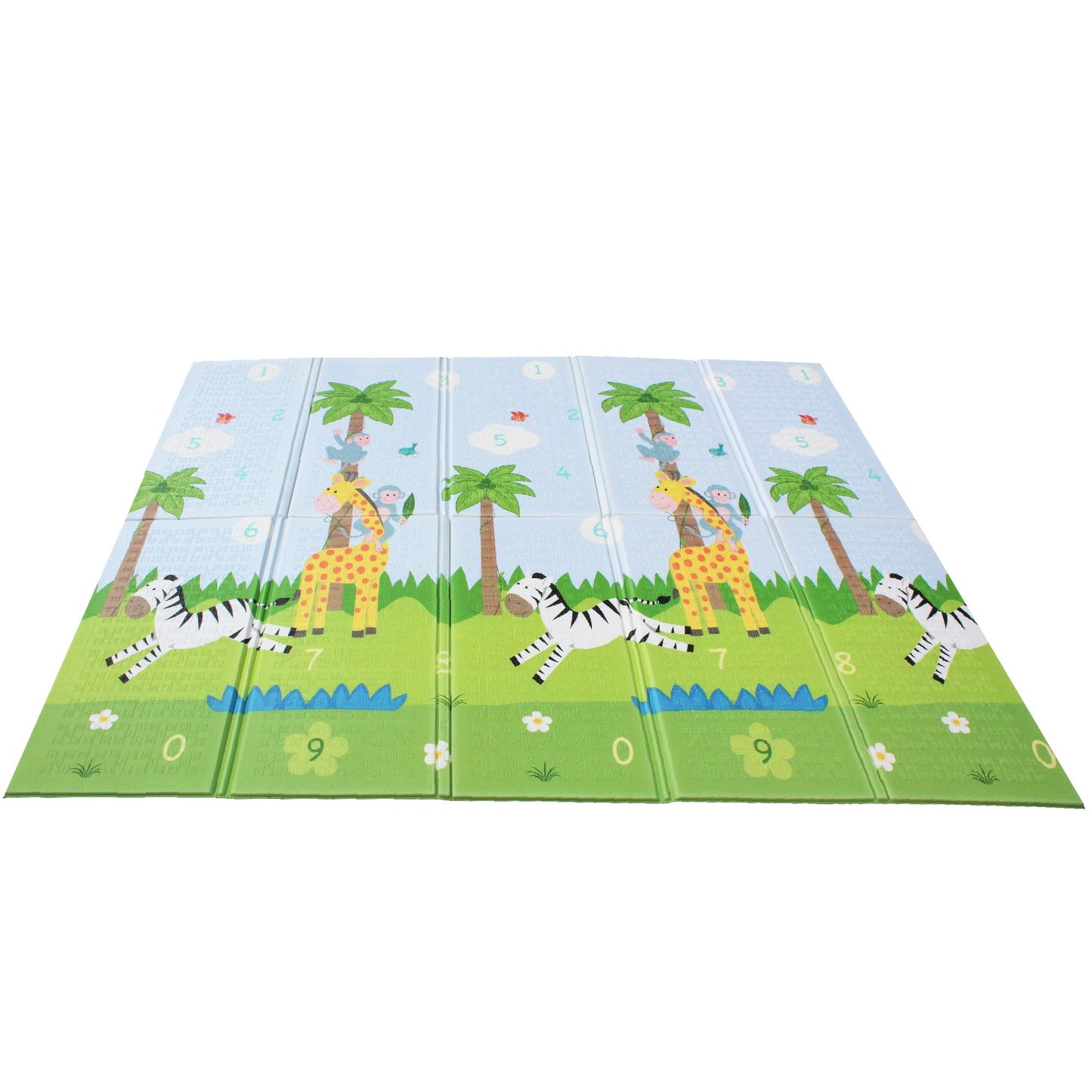 Fantasy Fields Baby Crawling Mat Play Mat Soft Foam Reversible Portable PS-PM001
