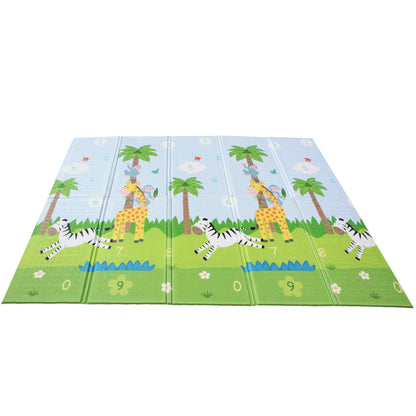 Fantasy Fields Baby Crawling Mat Play Mat Soft Foam Reversible Portable PS-PM001