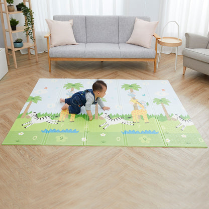 Fantasy Fields Baby Crawling Mat Play Mat Soft Foam Reversible Portable PS-PM001