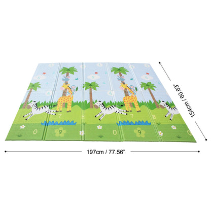 Fantasy Fields Baby Crawling Mat Play Mat Soft Foam Reversible Portable PS-PM001
