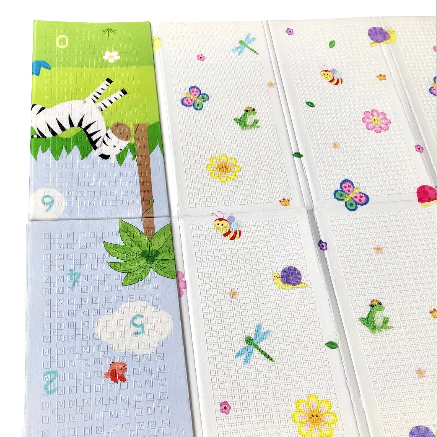 Fantasy Fields Baby Crawling Mat Play Mat Soft Foam Reversible Portable PS-PM001