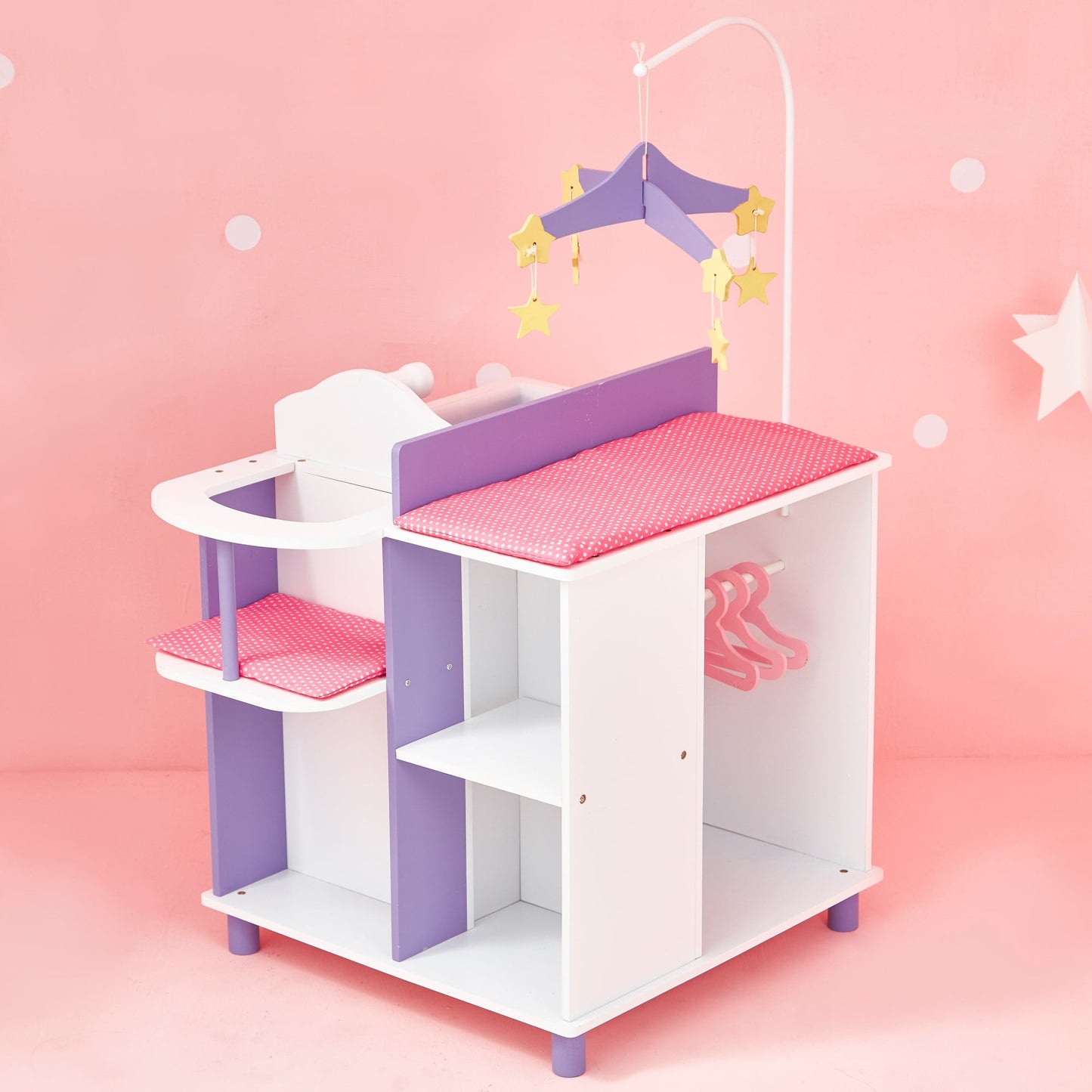 Olivia's Little World Baby Doll Changing Table Station Doll Furniture TD-0203AP
