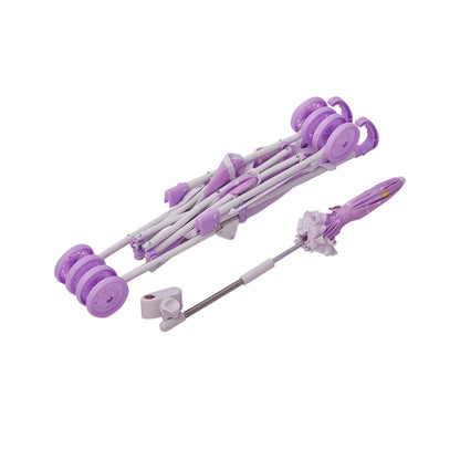 Olivia's Little World Baby Doll Stroller Pushchair & Parasol Purple OL-00005