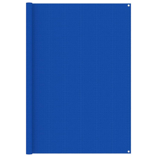 Tent Carpet 200x400 cm Blue HDPE