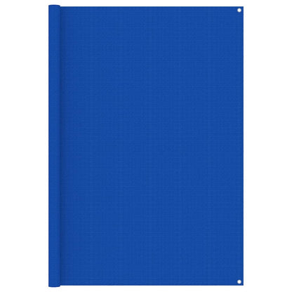 Tent Carpet 200x400 cm Blue HDPE