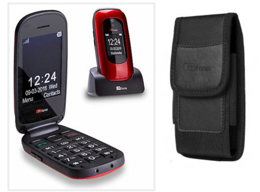 TTfone TT750 Lunar RED  + CB4 + EE