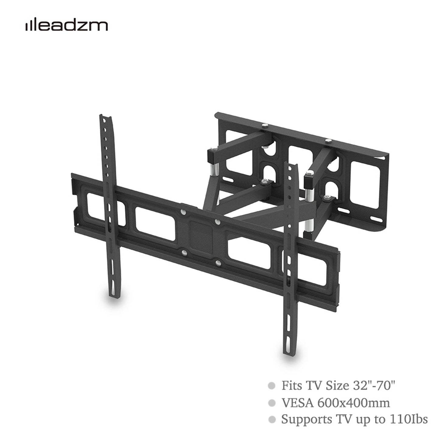 32-70 Inch Double Pendulum Large Base TV Stand Tmds-101 Bearing 50Kg/Vese600*400/Upper And Lower-10~ 10?