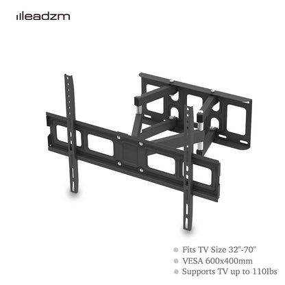 32-70 Inch Double Pendulum Large Base TV Stand Tmds-101 Bearing 50Kg/Vese600*400/Upper And Lower-10~ 10?