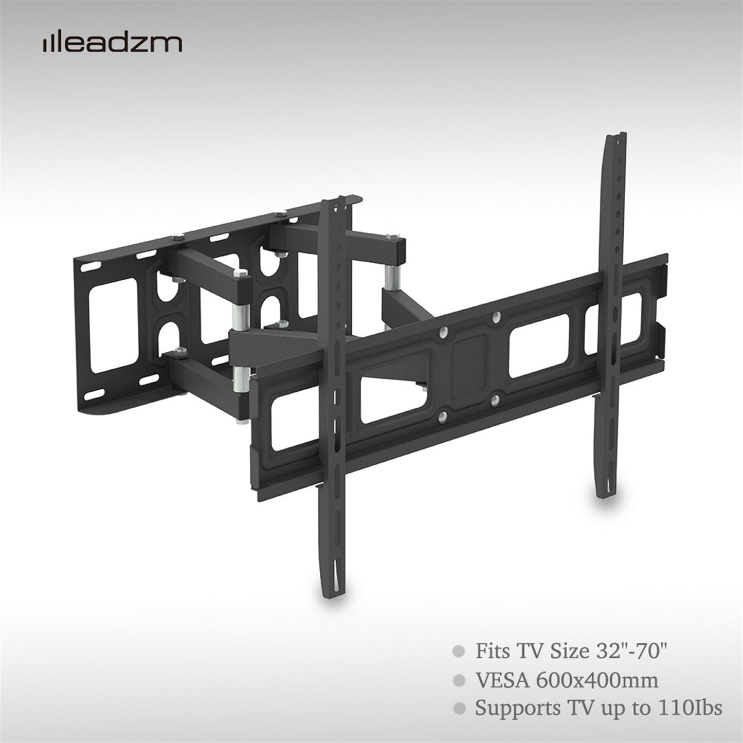 32-70 Inch Double Pendulum Large Base TV Stand Tmds-101 Bearing 50Kg/Vese600*400/Upper And Lower-10~ 10?