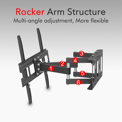 32-70 Inch Double Pendulum Large Base TV Stand Tmds-101 Bearing 50Kg/Vese600*400/Upper And Lower-10~ 10?