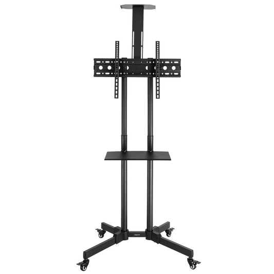 TSY 1600 32-70" TV Mobile Cart Weight Bearing 60kg Maximum VESA 400*600 Up and Down Adjustable 15? with Pulley Tray Camera Bracket