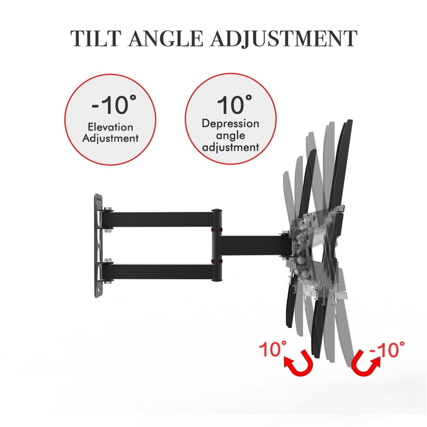 32-65" Single Pendulum Small Base TV Stand Tmxd-103 Bearing 35KG / VESE400*400 / Up And Down -10~ 10?