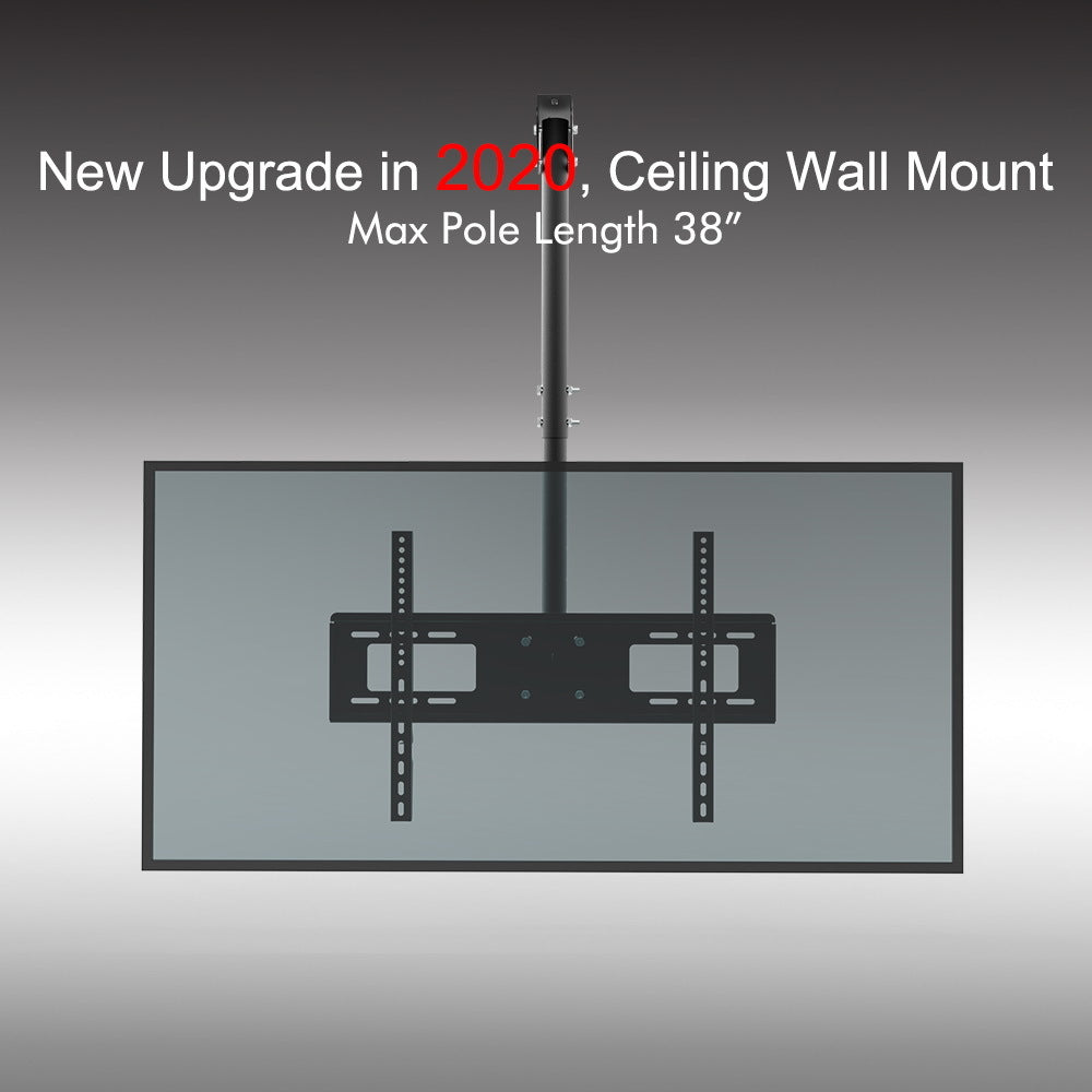 TMC-7006 Ceiling Mount TV Wall Bracket Roof Rack Pole Retractable For 32"-70" Flat Screen