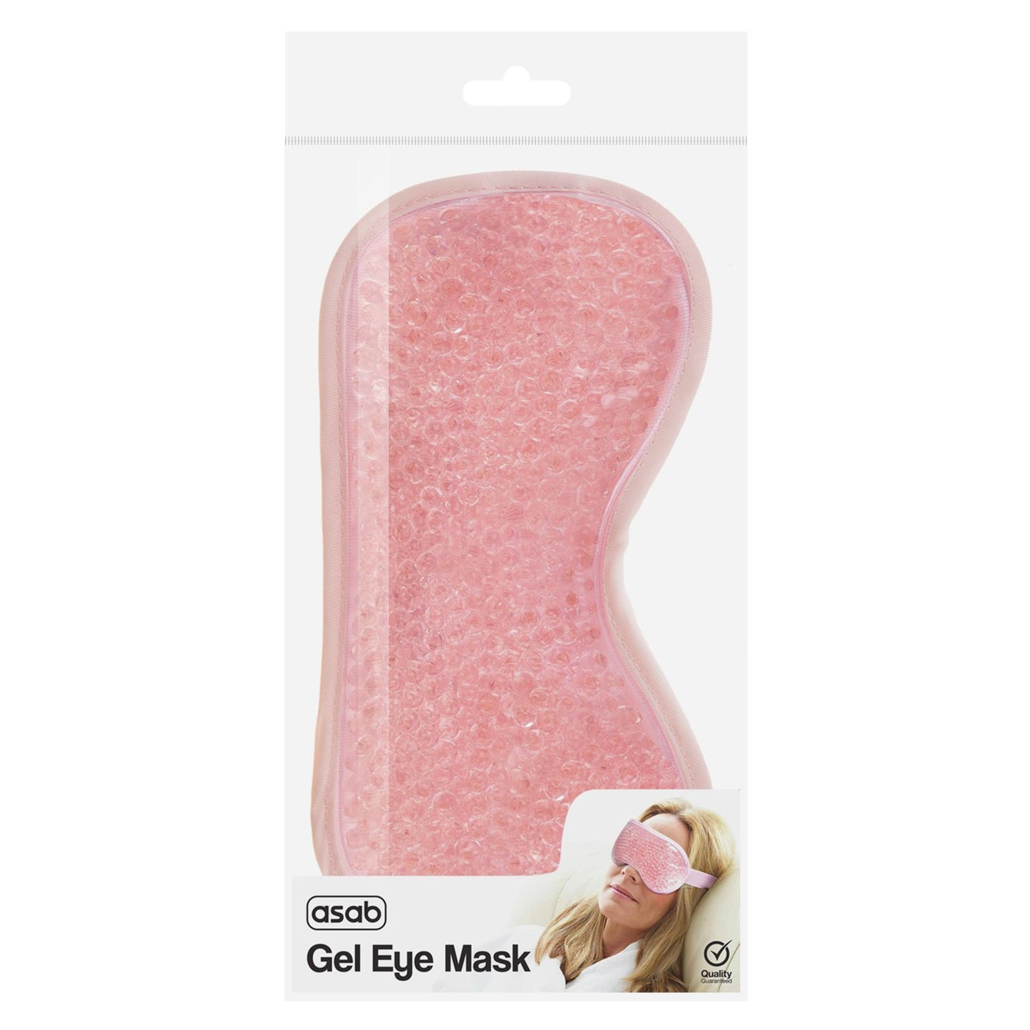 Cooling Eye Mask Reusable Microwavable Freezable Eye Compress Gel Sleeping Relaxation