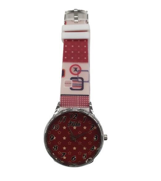 Relda Ladies Analogue Brown Star Silicone Strap Watch REL98