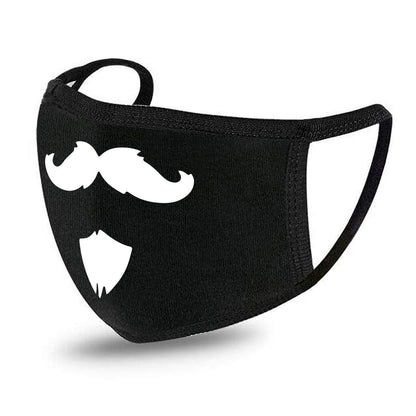 Fashion Face Masks 755013 - MOUSTACHE Design