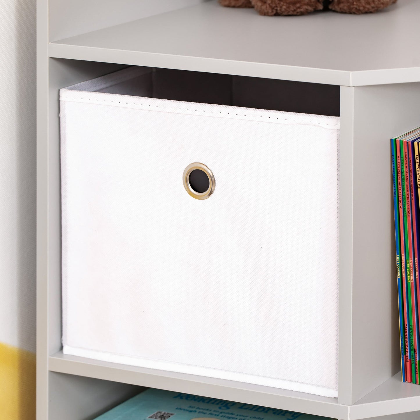 Kids Storage Cabinet Corner Organizer with Anti-tipping Hardware Drawer HOMCOM