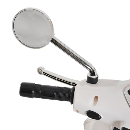 Kids Ride On Motorcycle Vespa Licensed Boys Girls 6V LED Lights Horn