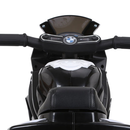 Electric Kids Ride on Motorcycle BMW Liscensed Headlights Music Black