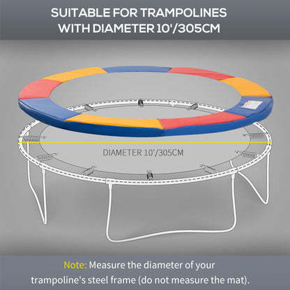 10ft Trampoline Pads Safety Pad Surround Trampoline Replacement Spare HOMCOM