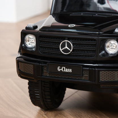 Benz G350 Ride-on Sliding Car Floor Slider Stroller Kids Vehicle, Black HOMCOM