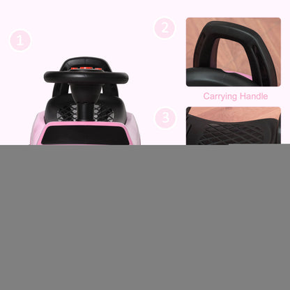 Ride on Car Baby Toddler Walker Foot to Floor Sliding Car Slider Pink