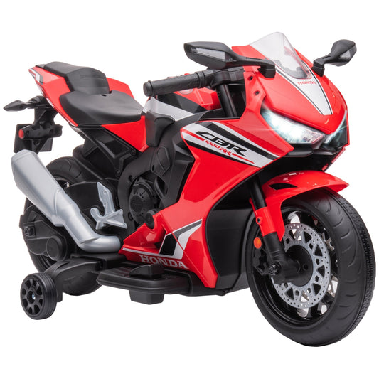 Honda Licensed 6V Kids Electric Motorbike Ride On Car for 3-5 Years Red HOMCOM