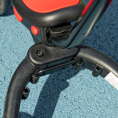 Multifunctional Baby Trike with Push Handle, Tricycle for Kids - Red