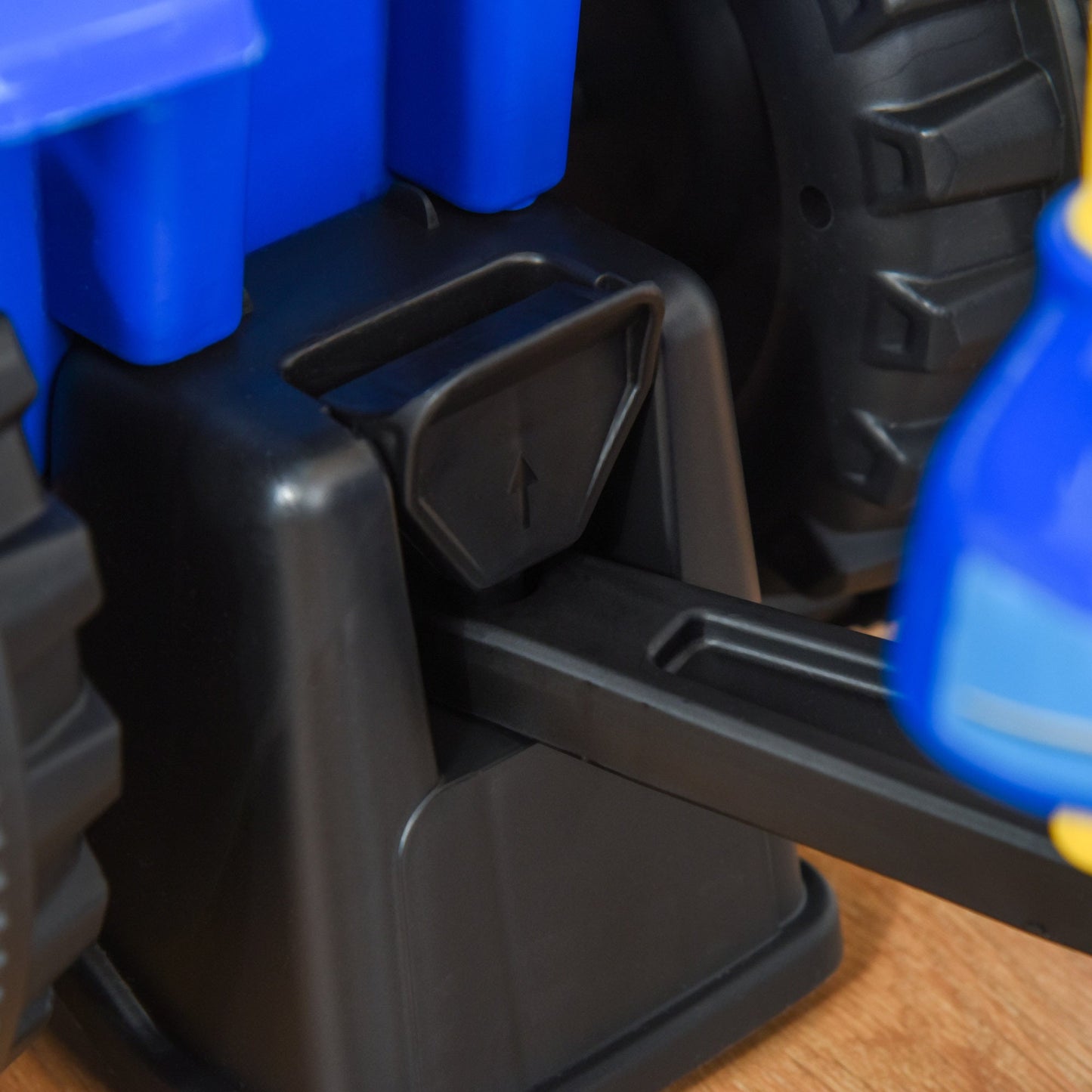 Ride On Tractor Toddler Walker Foot To Floor Slider 12-36 Months Blue HOMCOM