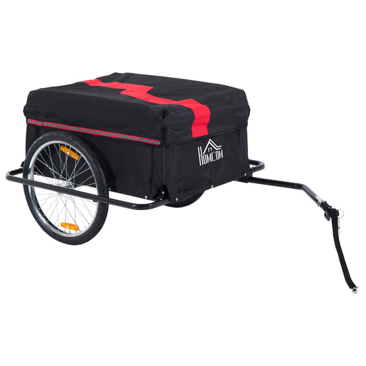 Elite Two-Wheel Bicycle Large Cargo Wagon Trailer with Folding Storage