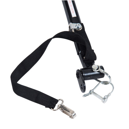 Elite Two-Wheel Bicycle Large Cargo Wagon Trailer with Folding Storage