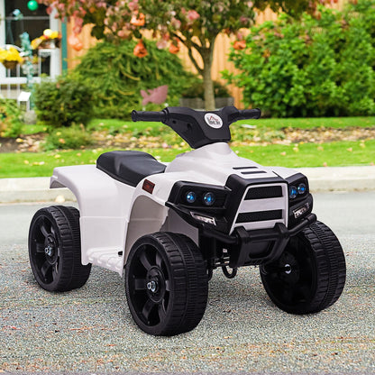 6 V Kids Ride on Cars Electric ATV for 18-36 months Toddlers +Black