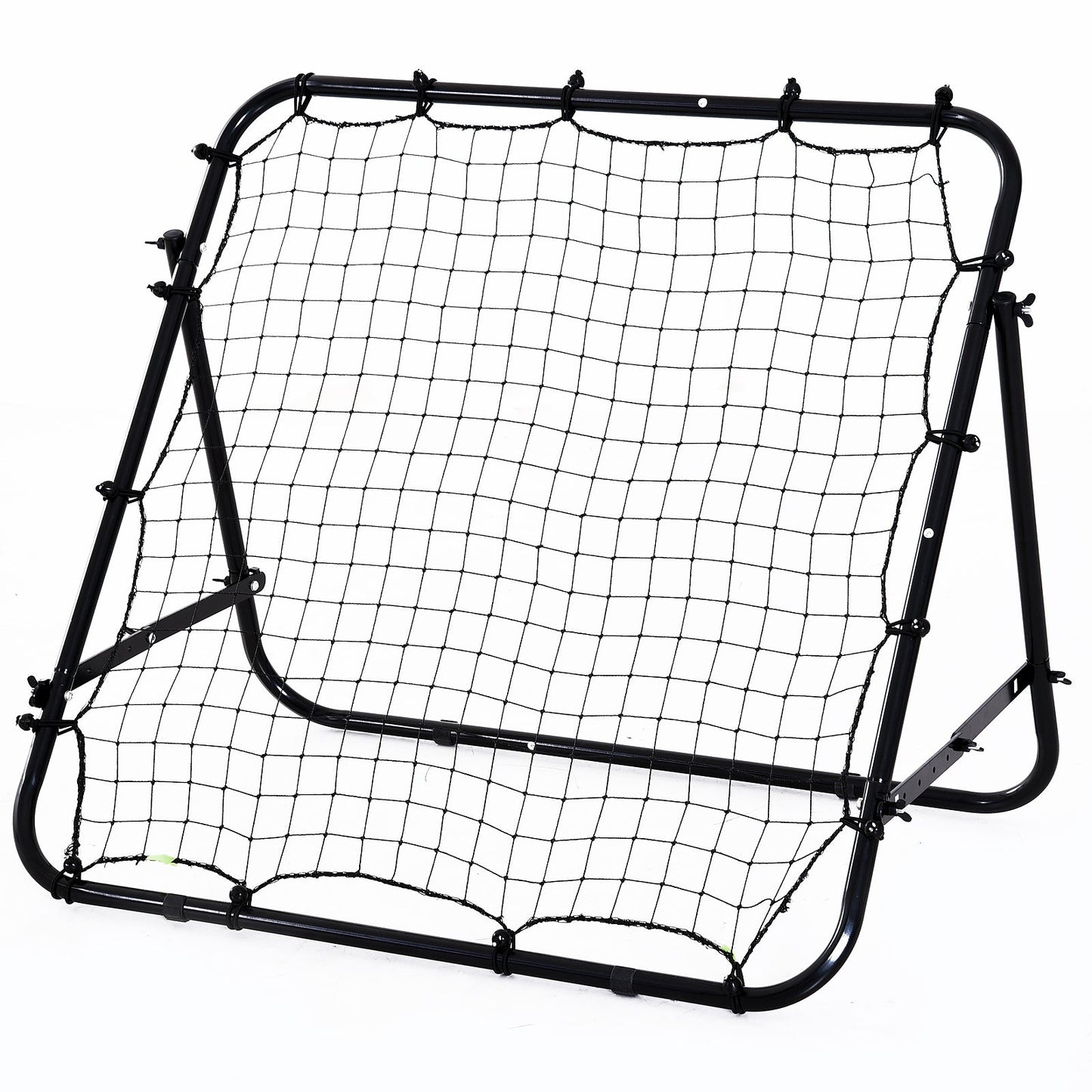 Rebounder Net Kids Adults Football Training Aid Practice Adjustable  HOMCOM