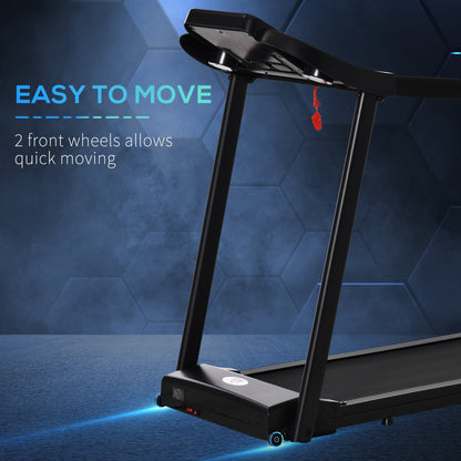Treadmill 1.5HP Electric Motorised Running Machine w/ LED Display HOMCOM