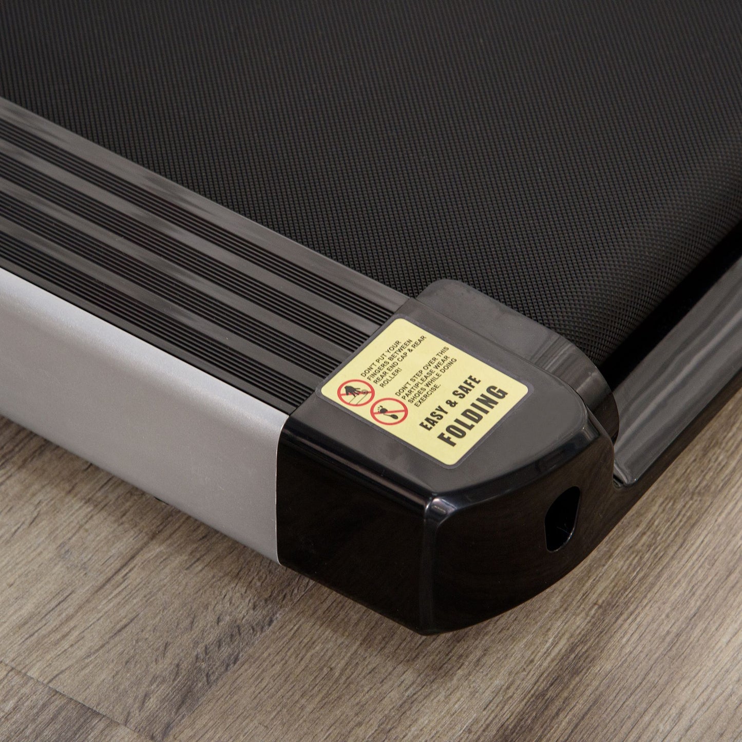 Electric Treadmill 1-6 km/h Cardio Workout for Home w/ Remote Control HOMCOM