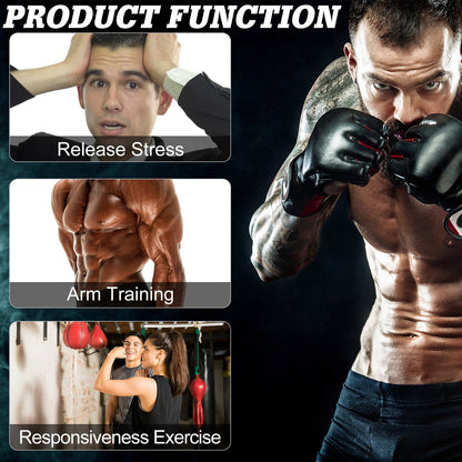 Speed Bag Platform Kit Wall-mounted Punching Ball Hanging Platform Set HOMCOM