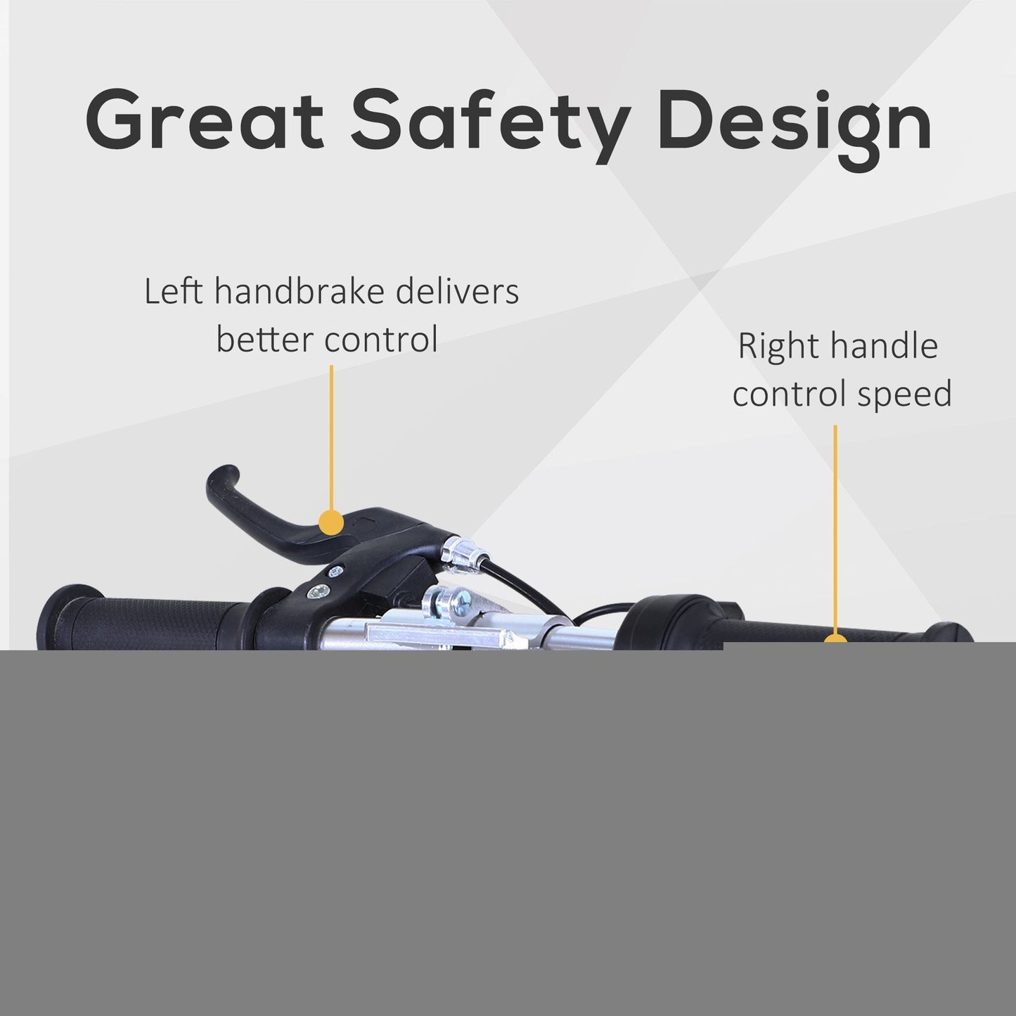 Teen Foldable Electric Scooter Electric Battery 120W w/ Brake Kickstand HOMCOM