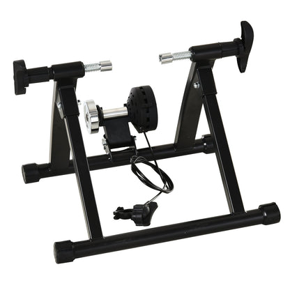 Indoor Bicycle Trainer Suitable for 26"-28"/ 650C, 700C Bike Tyres HOMCOM