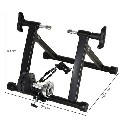 Indoor Bicycle Trainer Suitable for 26"-28"/ 650C, 700C Bike Tyres HOMCOM