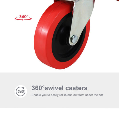 Mechanic Vehicle Creeper Rolling Moulded Workshop Garage Assistance Durhand