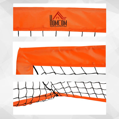 Football Goal Folding Outdoor with All Weather Net Kids Adults 6'x3' HOMCOM
