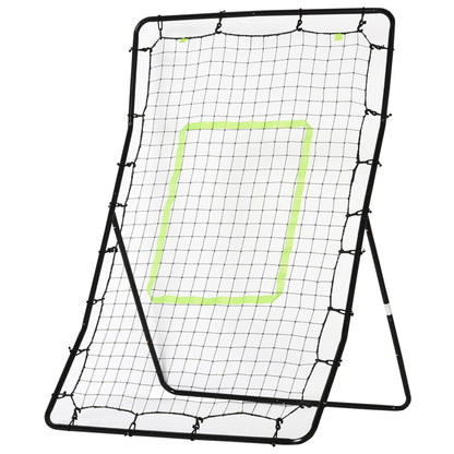 Rebounder Net Target Ball Kickback Baseball Training Equipment Play HOMCOM